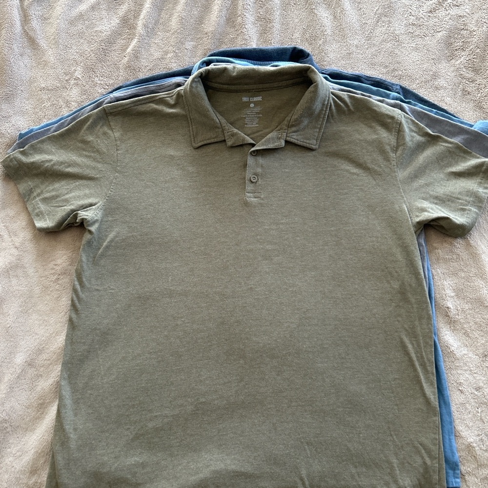 True Classic Green Polo Shirt